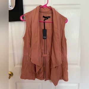 Max Jean vest or short sleeve cardigan